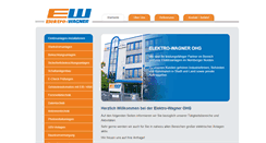 Desktop Screenshot of elektrowagner.eu